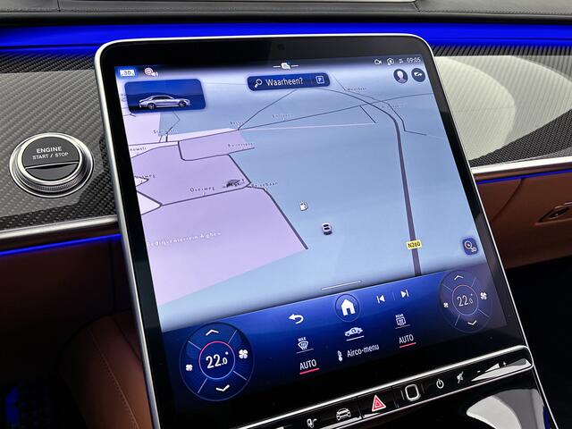 Mercedes-Benz S-KLASSE AMG 63 S E Performance Lang | Business Class pakket | Keramische remschijven | Sierdelen AMG Carbon | Verwarmde voorruit | Koelvak achteraan | AMG Driver's pakket | 21 inch AMG velgen | High-End Rear Seat Entertainment | AMG Performance stuurwiel |