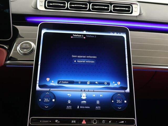 Mercedes-Benz S-KLASSE 500 4MATIC Lang AMG Line | Premium plus | Achterasbesturing | Koelbox | Designo flowing lines |