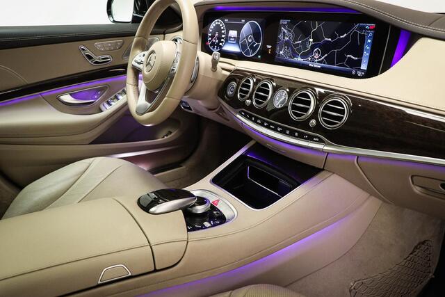 Mercedes-Benz S-KLASSE 450 4Matic Lang Premium Plus | EXECUTIVE / ENTERTAINMENT- PACK | PANORAMADAK | NACHTZICHT | DAB | 360 CAMERA