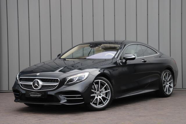 Mercedes-Benz S-KLASSE Coupé 560 4-Matic V8 | 470PK | Designo | Massage | Luchtvering | Head-up | Burmester | Keyless-go | Pano | Distronic+ | NL-Auto | 2018.