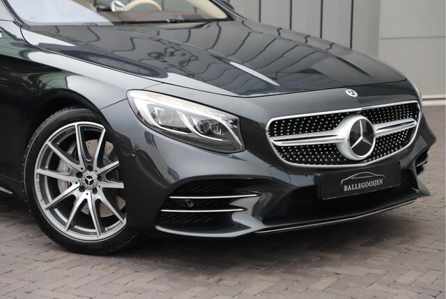Mercedes-Benz S-KLASSE Coupé 560 4-Matic V8 | 470PK | Designo | Massage | Luchtvering | Head-up | Burmester | Keyless-go | Pano | Distronic+ | NL-Auto | 2018.