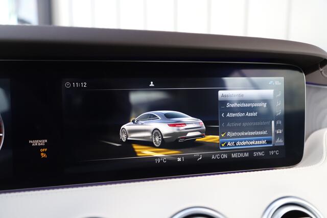 Mercedes-Benz S-KLASSE Coupé 560 4-Matic V8 | 470PK | Designo | Massage | Luchtvering | Head-up | Burmester | Keyless-go | Pano | Distronic+ | NL-Auto | 2018.