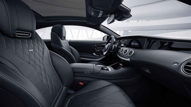 Mercedes-Benz S-KLASSE Coupé 450 4MATIC Premium | AMG line | Panoramadak | Burmester | Stoelverwarming/ventilatie | Rijassistentie pakket | Head-up display | 360 camera |