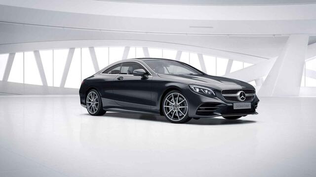 Mercedes-Benz S-KLASSE Coupé 450 4MATIC Premium | AMG line | Panoramadak | Burmester | Stoelverwarming/ventilatie | Rijassistentie pakket | Head-up display | 360 camera |