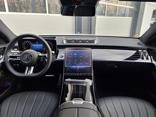 Mercedes-Benz S-KLASSE 350d 4MATIC Lang AMG Line | Night pakket | Burmester | Memory pakket voor + achter | Rijassistentiepakket | Achterasbesturing | 360° camera | Head-up Display | Multibeam LED | Keyless-GO | Elektrische achterklep | Klasse 5 alarm
