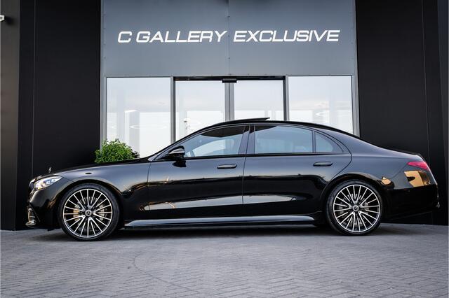 Mercedes-Benz S-KLASSE S500 4MATIC Lang AMG Line - Panorama | Achterasbesturing | Burmester+ | Massage | 360 Cam