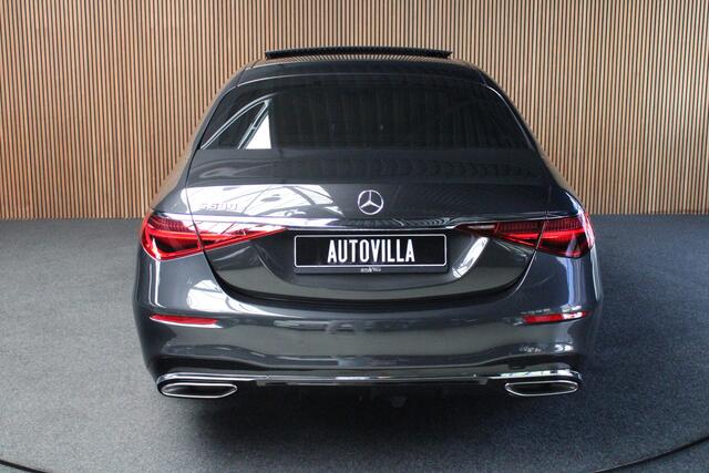 Mercedes-Benz S-KLASSE 580 e Lang AMG Line Burmester - Headup - Achterbesturing - Massage - Matrix - Pano