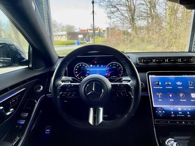Mercedes-Benz S-KLASSE 450 Lang AMG Line | Achterasbesturing | HUD | 3D Display | Burmester 3D | 360 Camera |