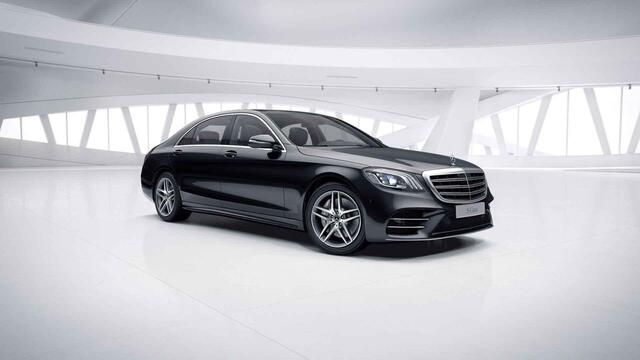 Mercedes-Benz S-KLASSE 560 4Matic Lang Premium Plus | Burmester | Beige leer | Executive pakket | Entertainment achter | AMG | Panoramadak |