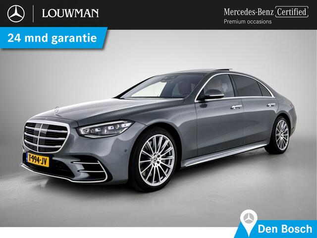 Mercedes-Benz S-KLASSE 580 4MATIC Lang AMG Line Inclusief 24 maanden Mercedes-Benz Certified garantie voor Europa.