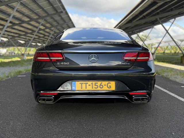 Mercedes-Benz S-KLASSE Coupé 450 4MATIC Premium | AMG line | Panoramadak | Burmester | Stoelverwarming/ventilatie | Rijassistentie pakket | Head-up display | 360 camera |