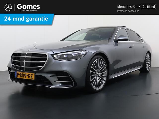 Mercedes-Benz S-KLASSE 580 4MATIC Lang AMG Line | Burmester 4D | HUD | Pano | Stoelventilatie