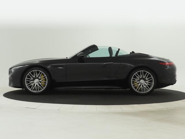 Mercedes-Benz SL-KLASSE Roadster 43 | AMG DYNAMIC PLUS pakket | AMG Nightpakket | V8 Stylingpakket exterieur | 21" 10-dubbelspaaks gesmede AMG-velgen, zilver | ENERGIZING-pakket | Burmester Surround Sound systeem | Parkeerpakket met achteruitrijcamera |