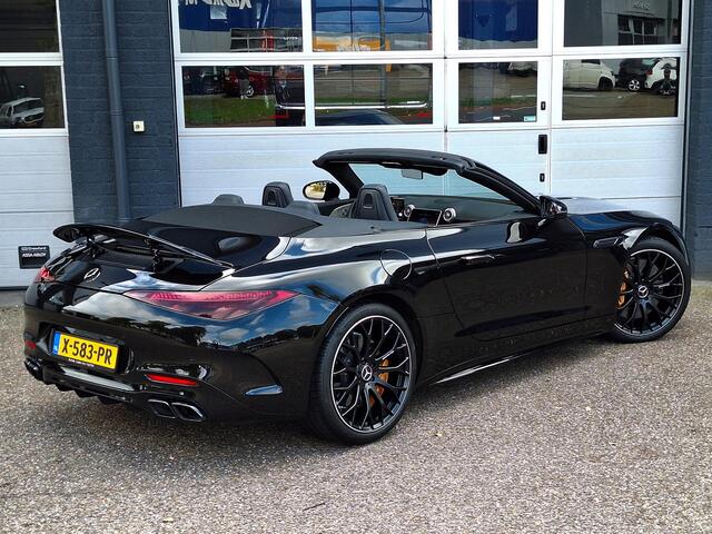 Mercedes-Benz SL-KLASSE Roadster AMG 63 4MATIC+ | AMG Carbon | AMG Nightpakket II | Burmester High-End 3D | Rijassistentiepakket | 360°Camera | Head-up display