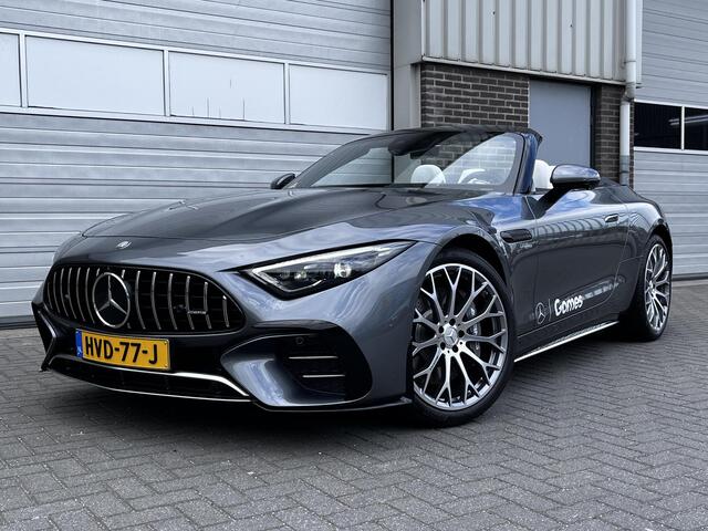 Mercedes-Benz SL-KLASSE Mercedes-AMG 43 | Premium Plus | AMG Aerodynamica Pakket | Rijassistentiepakket Plus | V8 Stylingpakket Exterieur | AMG TRACK PACE | AMG Indoor Car Cover | Burmester Surround Sound | Head-up Display | 360° Camera | Elektrisch Verstelbare Stoelen + Memory