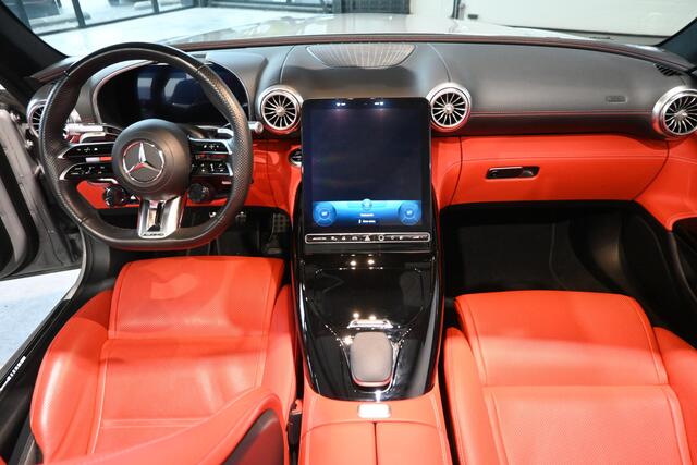 Mercedes-Benz SL-KLASSE Roadster AMG Night Pakket 43 Burmester 21 Inch LED Rijklaarprijs Inruil Mogelijk!