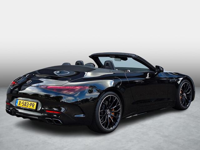 Mercedes-Benz SL-KLASSE Roadster AMG 63 4MATIC+ | AMG Carbon | AMG Nightpakket II | Burmester High-End 3D | Rijassistentiepakket | 360°Camera | Head-up display