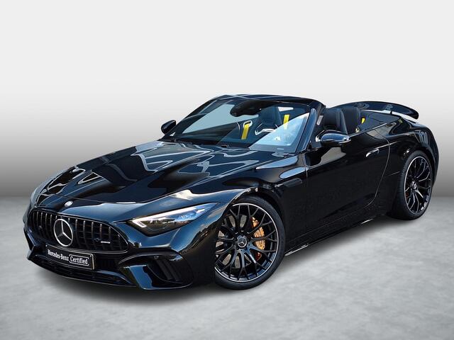 Mercedes-Benz SL-KLASSE Roadster AMG 63 4MATIC+ | AMG Carbon | AMG Nightpakket II | Burmester High-End 3D | Rijassistentiepakket | 360°Camera | Head-up display