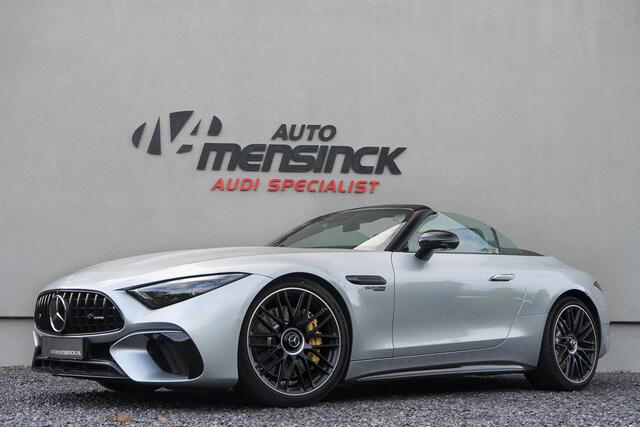 Mercedes-Benz SL-KLASSE Roadster 63 AMG 4Matic+ / Air Scarf/ Virtual Cockpit Plus/ Burmester 3D/ Vierwielbesturing/ Sportonderstel Plus/ 430kW (585PK)