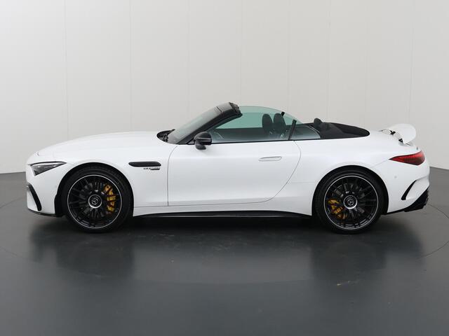 Mercedes-Benz SL-KLASSE Roadster AMG 63 4MATIC+ | Aeropdynamicapakket | 21" lichtmetalen velgen | Carbon interieur | Headup | Rijassistentiepakket |