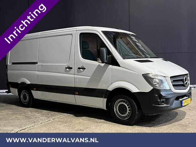 Mercedes-Benz SPRINTER 316 CDI 164pk L2H1 inrichting Euro6 Airco | 2800kg trekhaak | Omvormer Cruisecontrol, Parkeersensoren