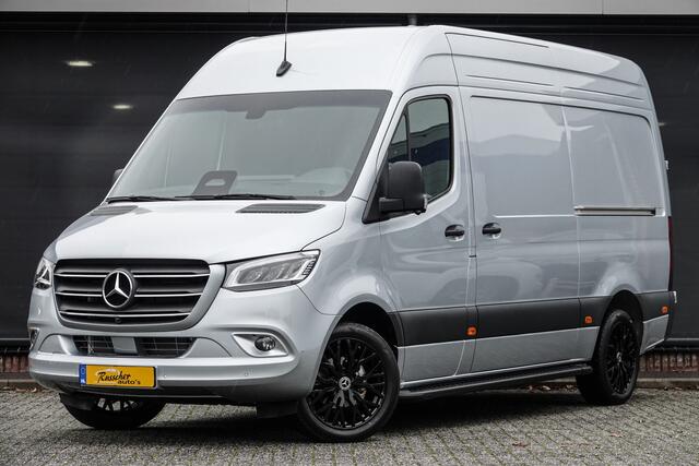 Mercedes-Benz SPRINTER L2H2 319Cdi 190Pk 9G-tronic | RWD | Dubbele schuifdeur | 3.500Kg trekgewicht | Hightech Zilver