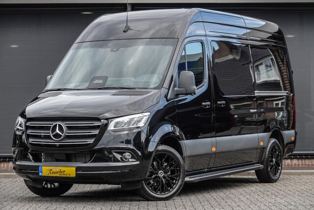Mercedes-Benz SPRINTER L2H2 319Cdi 190Pk 9G-tronic | RWD | Dubbele schuifdeur | 3.500Kg trekgewicht Obsidian Black Nr. 2