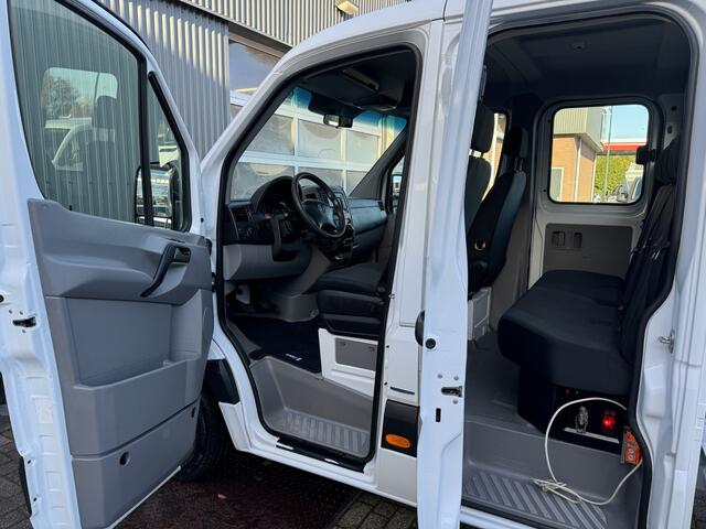 Mercedes-Benz SPRINTER 314 2.2 CDI 366 DC Airco Cruise controle Trekhaak 2000kg trekgewicht Navigatie Kipper Kieper Gereedschapskist 1e eigenaar ex Overheid Open laadbak Pick-up Euro 6