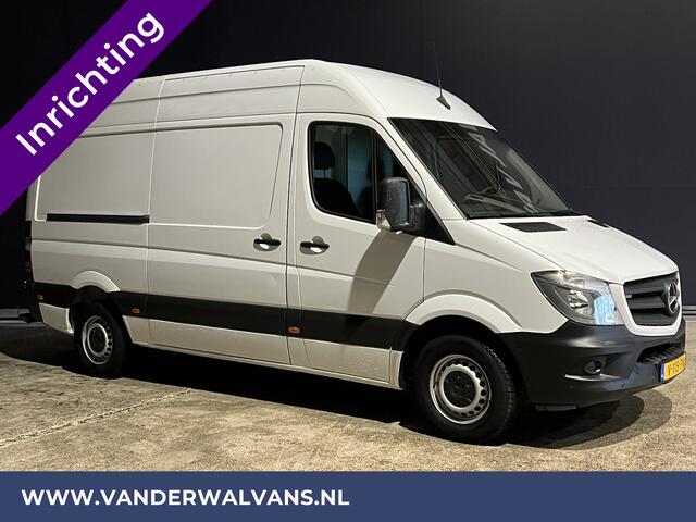 Mercedes-Benz SPRINTER 316 CDI 164pk L2H2 inrichting Euro6 Airco | 2800kg trekhaak | cruisecontrol, parkeersensoren