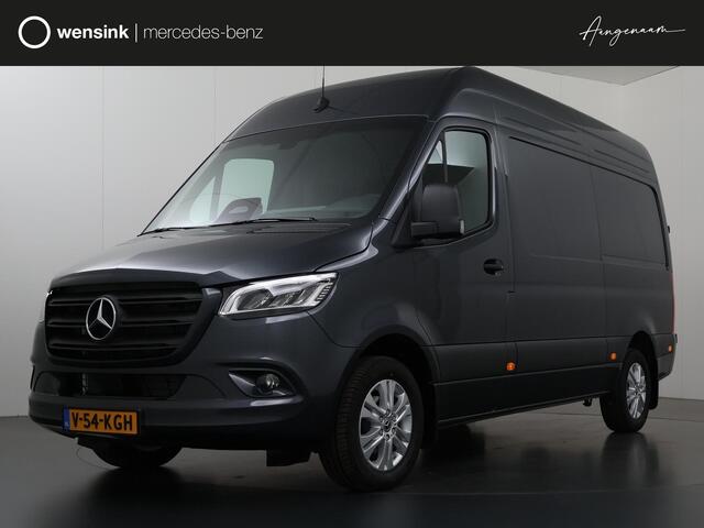 Mercedes-Benz SPRINTER 319 CDI L2 H2 Select | Aut. | Geveerde Comfortstoel bestuurder | Dodehoek Assistent| Voorbereiding Distronic | Parkeercamera + Sensoren V+A | Airco | 3-zits | Led Koplampen | 3500 KG. AHW | NIEUW |