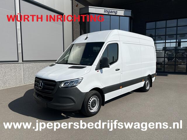 Mercedes-Benz SPRINTER 316 CDI L2 H2 Automaat / LED / MBUX / WÜRTH Inrichting / Stand kachel / Camera / Navigatie / Airco / Cruise control