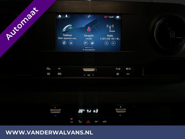Mercedes-Benz SPRINTER 317 CDI 170pk 9G-Tronic Automaat L3H2 Euro6 Airco | Camera | Navigatie | Apple Carplay Cruisecontrol, 3500kg Trekhaak, Parkeersensoren, Stoelverwarming, Android auto, MBUX, chauffeurrstoel