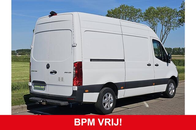 Mercedes-Benz SPRINTER 316 L2H2, automaat, LED, mbux, navi, airco, LMV, wit, 148 dkm.