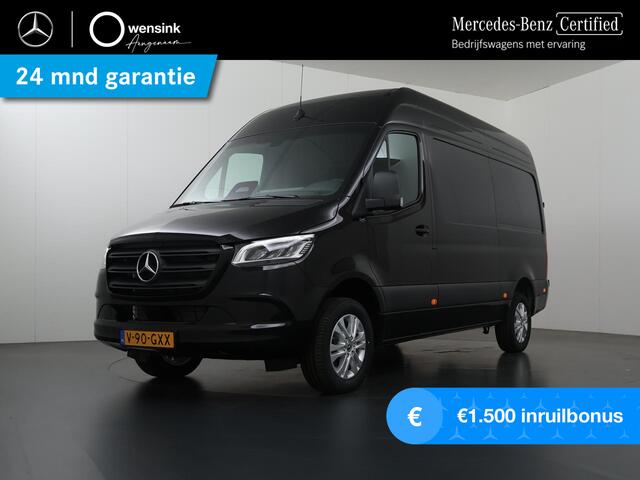 Mercedes-Benz SPRINTER 319 CDI L2 H2 | Aut. | SELECT | LED LAMPEN | 3500KG AHW VOORBEREIDING | METALLIC | NAVIGATIE | CAMEAR | CRUISE CONTROL | AIRCO | GEVEERDE BESTUURDERSSTOEL | LICHTMETALEN WIELEN | BIJRIJDERSBANK