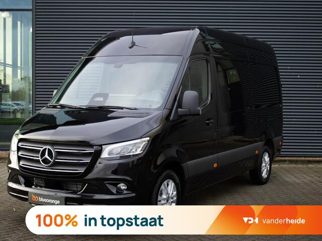 Mercedes-Benz SPRINTER 319 1.9 CDI L2H2 Pro 190 PK Automaat 3.500 kg trekgewicht, Distronic, LED koplampen, lichtmetalen velgen, geveerde stoel, achteruitrijcamera, inklapbare spiegels, stoelverwarming