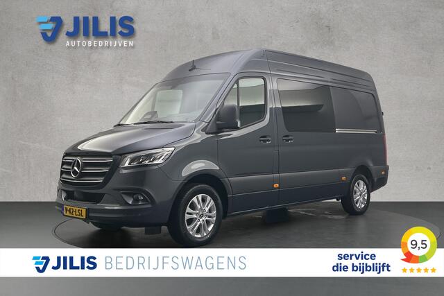 Mercedes-Benz SPRINTER 319 CDI L2H2 Dubbel Cabine | Automaat | Dubbel schuifdeur | Led | Camera | Adaptief cruise control | Trekhaak 3,5T | Verwarmde stoelen