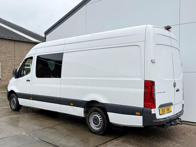 Mercedes-Benz SPRINTER 319 1.9 CDI Automaat L3H2 Dubbele Cabine Mercedes ME MBUX Climate Control Camera Navigatie Trekhaak DOKA DC