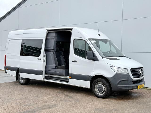 Mercedes-Benz SPRINTER 319 1.9 CDI Automaat L3H2 Dubbele Cabine Mercedes ME MBUX Climate Control Camera Navigatie Trekhaak DOKA DC