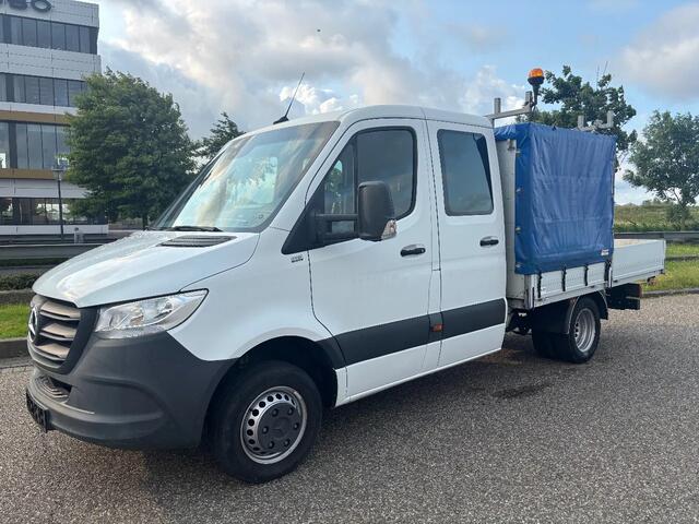 Mercedes-Benz SPRINTER 514CDI Dubbelcabine Openlaadbak Airco Cruisecontrol Trekhaak EURO 6
