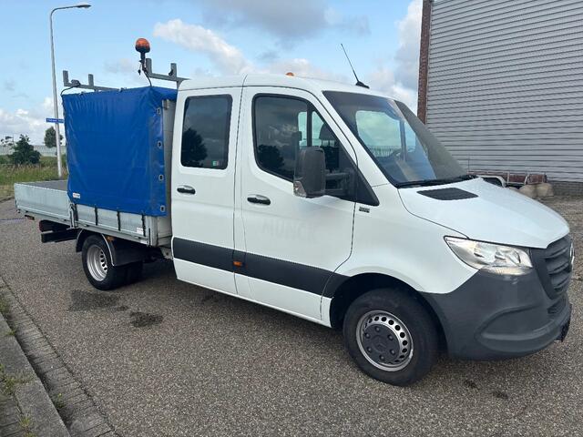 Mercedes-Benz SPRINTER 514CDI Dubbelcabine Openlaadbak Airco Cruisecontrol Trekhaak EURO 6