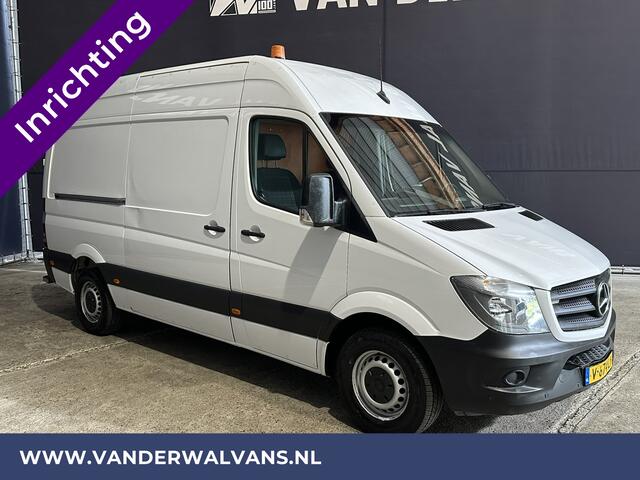 Mercedes-Benz SPRINTER 316 CDI 164pk L2H2 Inrichting Euro6 Airco | 2800kg Trekhaak | Cruisecontrol | Parkeersensoren Chauffeursstoel