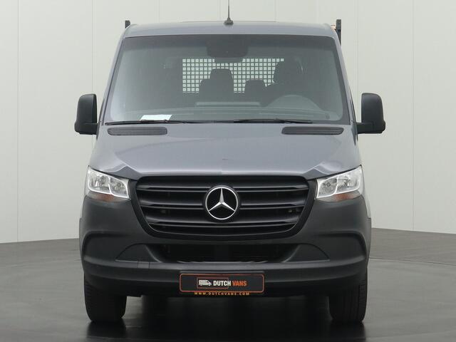 Mercedes-Benz SPRINTER 319CDI 3.0V6 Dubbele Cabine Open Laadbak | Navigatie | 7-Persoons | 3500Kg Trekhaak