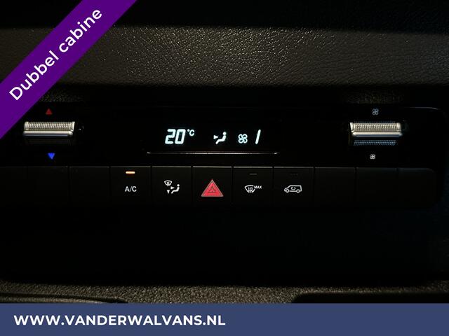 Mercedes-Benz SPRINTER 314 CDI 143pk Pick-Up Open Laadbak 1000kg Kraan Dubbele Cabine Euro6 Airco | 3500kg Trekhaak | 6-Zits Apple Carplay, Android Auto, Cruisecontrol