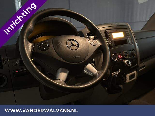 Mercedes-Benz SPRINTER 313 CDI 130pk L2H2 Inrichting Airco | 2800kg trekhaak | Omvormer | Camera | Cruisecontrol Parkeersensoren, chauffeursstoel, multifunctioneel stuur