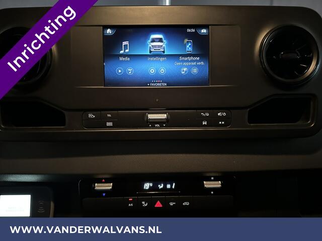 Mercedes-Benz SPRINTER 316 CDI 164pk 3500kg Trekhaak L2H2 Inrichting Euro6 Airco | Omvormer | Camera | Cruisecontrol Apple carplay, android auto, parkeersensoren