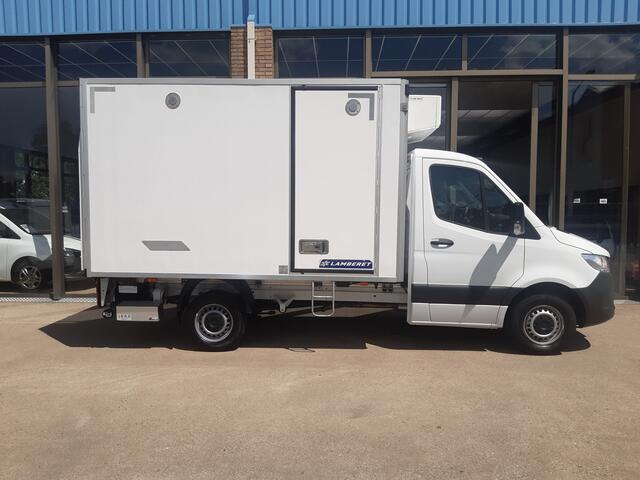 Mercedes-Benz SPRINTER 317 CDI Koelwagen / Vrieswagen 380V Stekker Laadklep Zijdeur Automaat