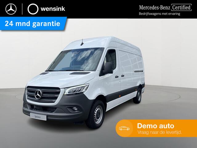 Mercedes-Benz SPRINTER 315 CDI L2H2 AUTOMAAT | Trekhaak | Achteruitrijcamera | 2x Schuifdeur | LED Koplampen | Navigatie | Breed Display | Cruise Control | Climate Control | Wandbescherming | Vloerbescherming | Trekhaak |