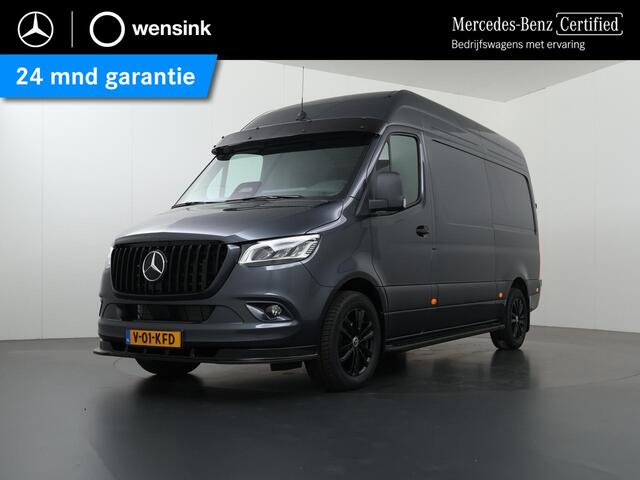 Mercedes-Benz SPRINTER 319 CDI Aut. | L2 H2 | Select | EDITION | Stylingpakket | LM Velgen | Spoilerpakket | Keyless Go | Parkeercamera | Bluetooth | Airco | 3-zits | Led Koplampen | 3500 KG. AHW | NIEUW |