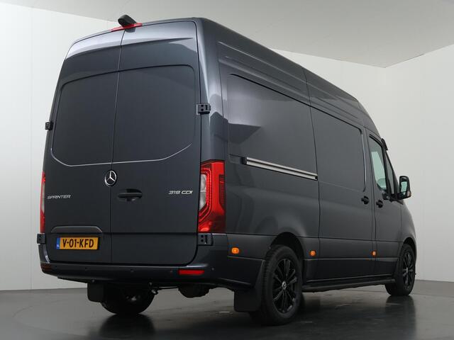Mercedes-Benz SPRINTER 319 CDI Aut. | L2 H2 | Select | EDITION | Stylingpakket | LM Velgen | Spoilerpakket | Keyless Go | Parkeercamera | Bluetooth | Airco | 3-zits | Led Koplampen | 3500 KG. AHW | NIEUW |