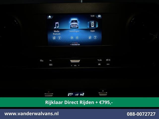 Mercedes-Benz SPRINTER 317 CDI 170pk L3H2 *Rijklaar Direct rijden* Euro6 Airco | Camera | Apple Carplay | Cruisecontrol Android Auto, Parkeersensoren, Bijrijdersbank | Stoelverwarming | MBUX